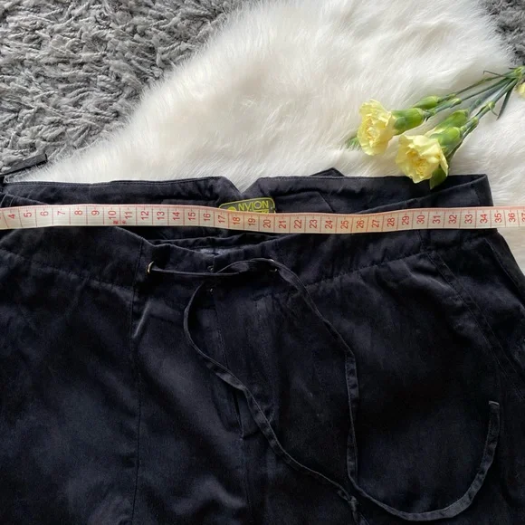 Nylon by Dex Silk Wide-Leg Trousers - Picture 6 of 9